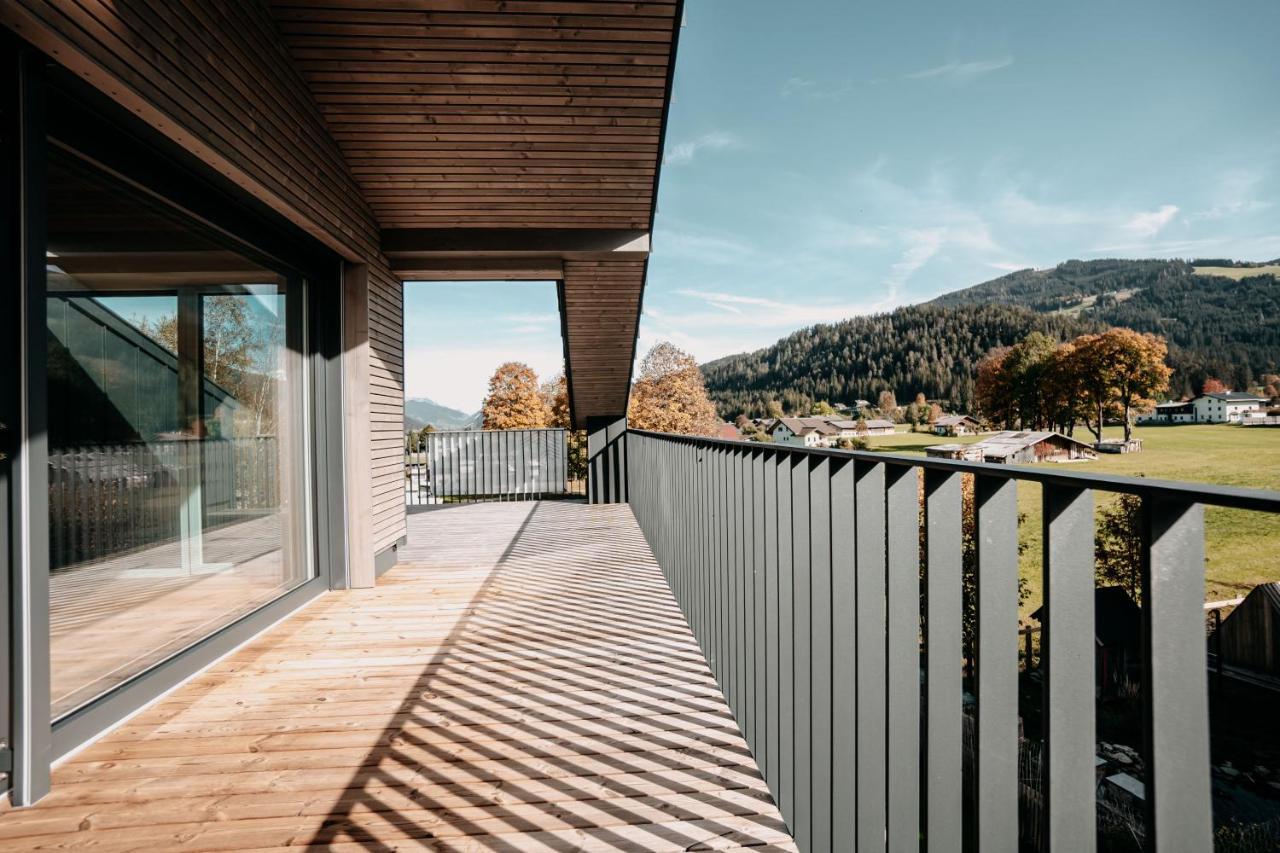 Tanners Chalet Apartments อัลเทนมาร์คท์ อิม พองเงา ภายนอก รูปภาพ