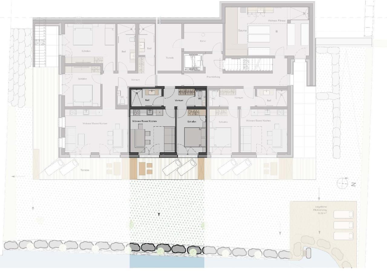 Tanners Chalet Apartments อัลเทนมาร์คท์ อิม พองเงา ภายนอก รูปภาพ