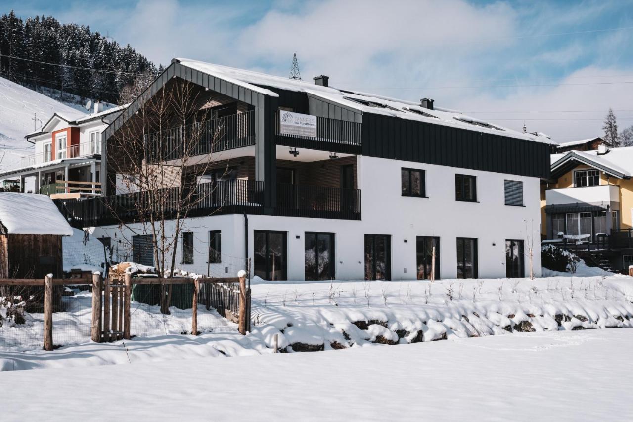 Tanners Chalet Apartments อัลเทนมาร์คท์ อิม พองเงา ภายนอก รูปภาพ