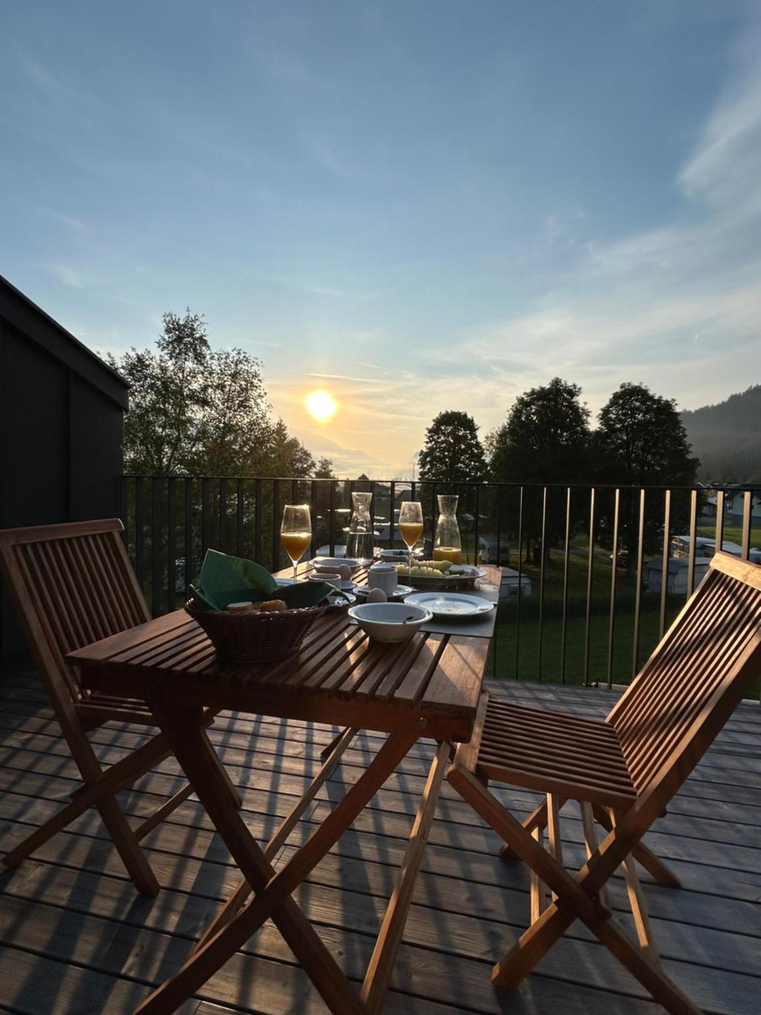 Tanners Chalet Apartments อัลเทนมาร์คท์ อิม พองเงา ภายนอก รูปภาพ