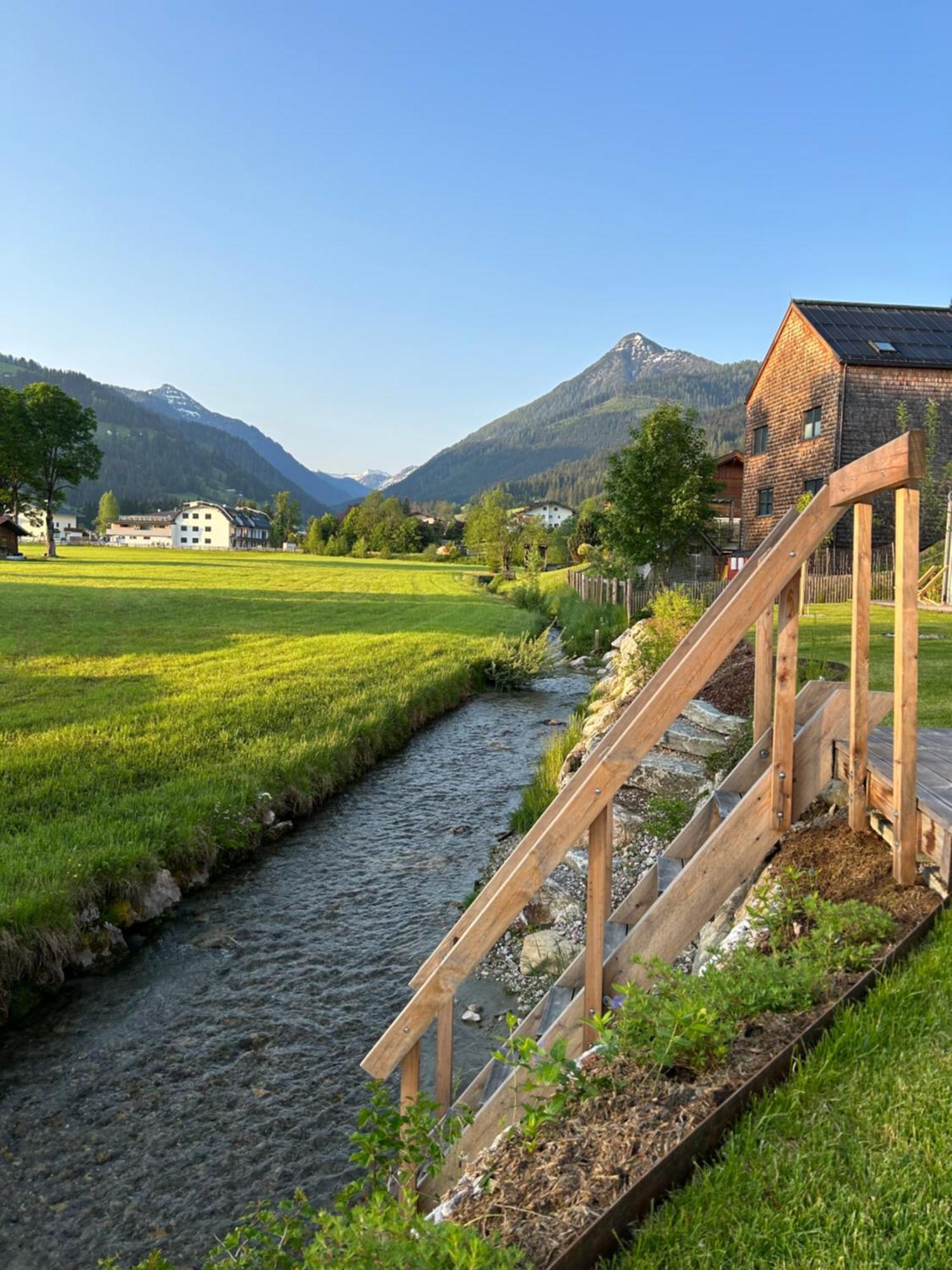 Tanners Chalet Apartments อัลเทนมาร์คท์ อิม พองเงา ภายนอก รูปภาพ